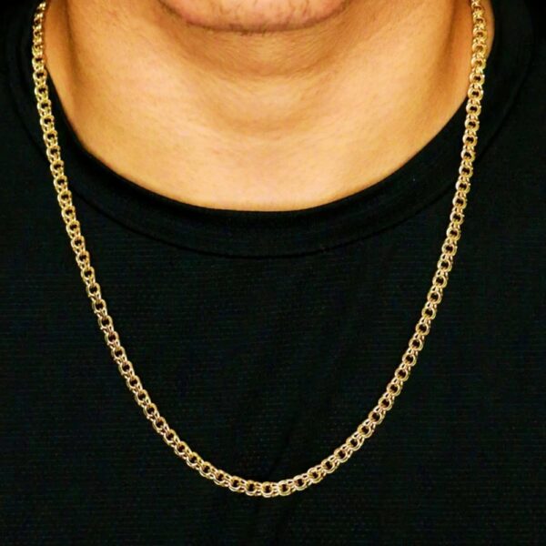 14k gold chino chain necklace