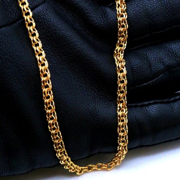 14k yellow gold chino chain