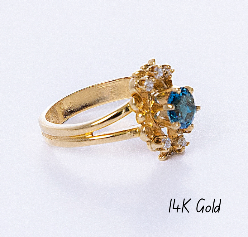 14K Gold Engagement Ring at Ferrara Jewelers