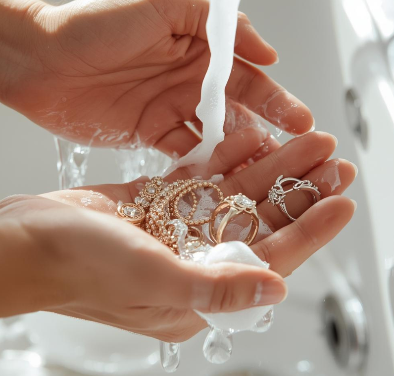 como limpiar las joyas de oro
