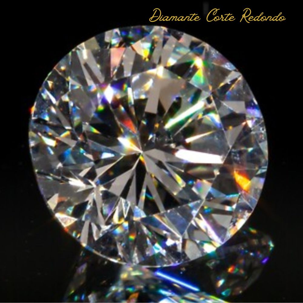 diamante corte redondo joyeria ferrara