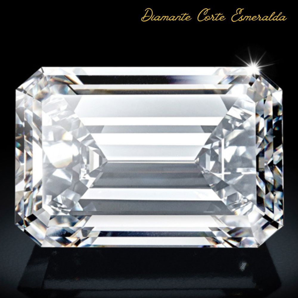 diamante corte esmeralda joyeria ferrara 