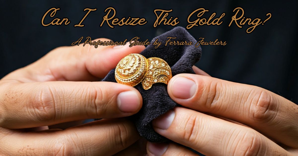 Can I Resize This Gold Ring? A Professional Guide by Ferrara Jewelers